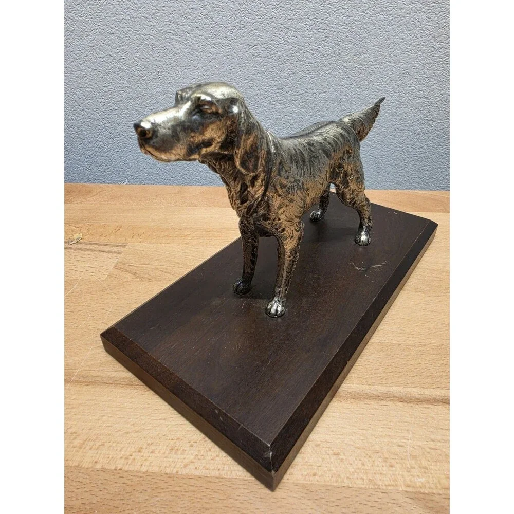 Irish or English Setter Dog Statue W.B. Mfg. Co. Mold 2291 Weidlich Bros.